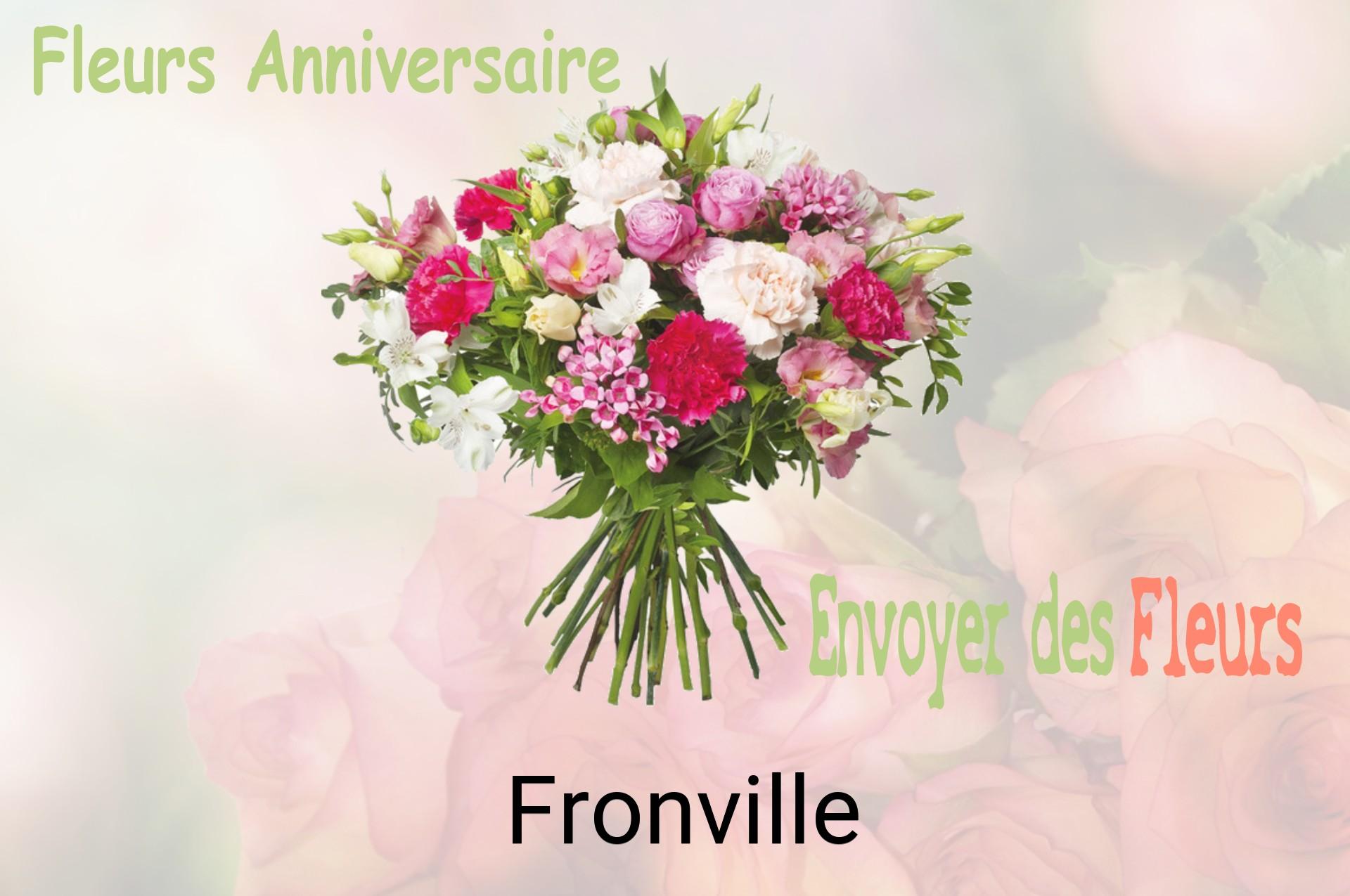 Bouquet de fleurs d’anniversaire livré à Fronville